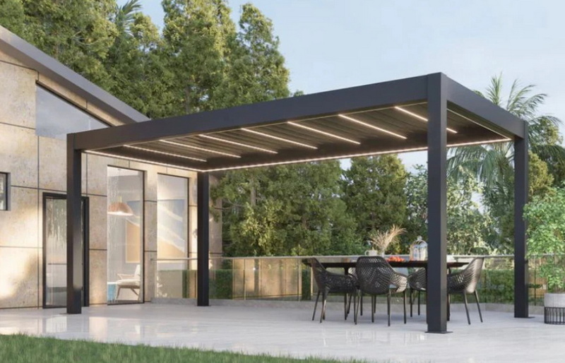 aluminum pergola kit_2