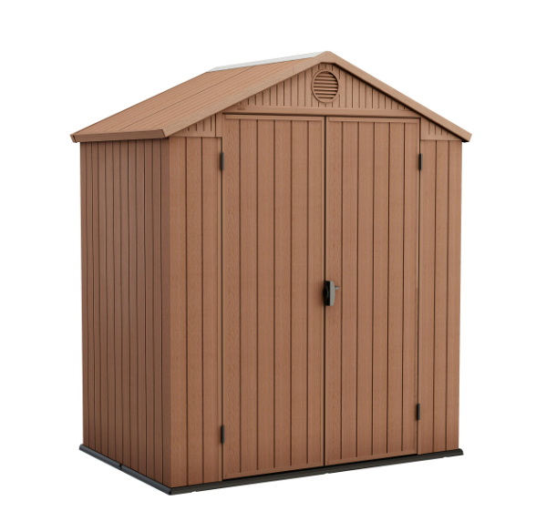 keter wood composite shed