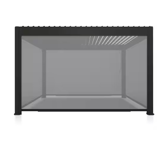 111 aluminum pull down privacy screen for pergola accessories_2