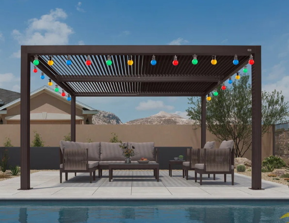 How Durable Is The Wayfair Aluminum Pergola for Year-Round Outdoor Use?