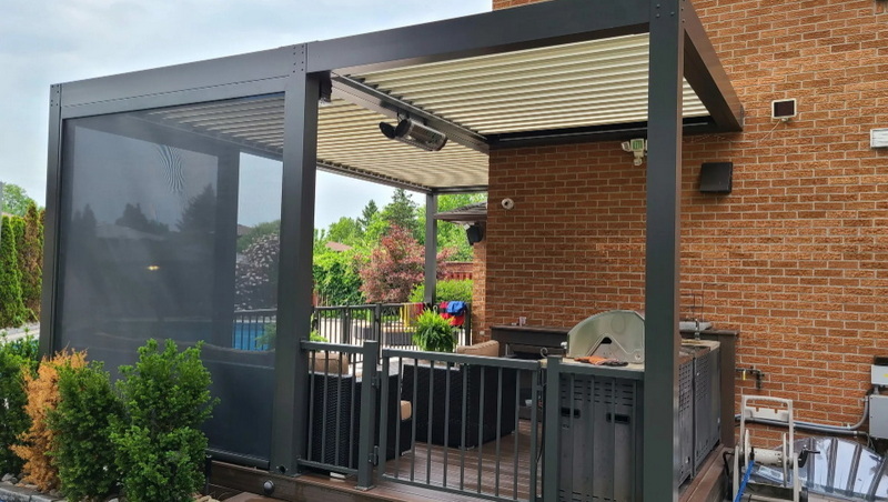 aluminum modern pergola_1