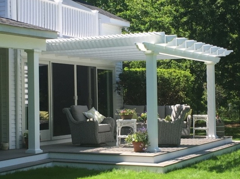 aluminum pergola white_2