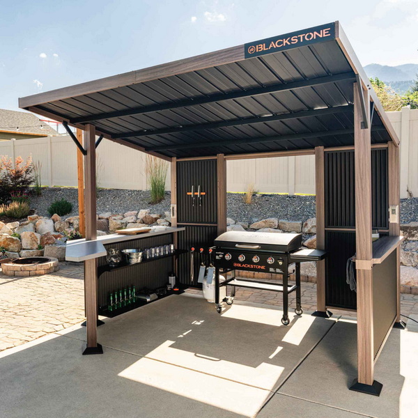 What Is the Best Design for a Backyard Grilling Pavilion?
