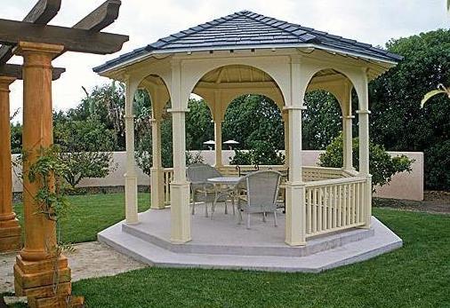 Octagonal Pavilion Type Garden Structure 1