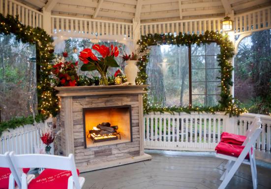 How Much To Build An Enclosed Gazebo with A Fireplace?