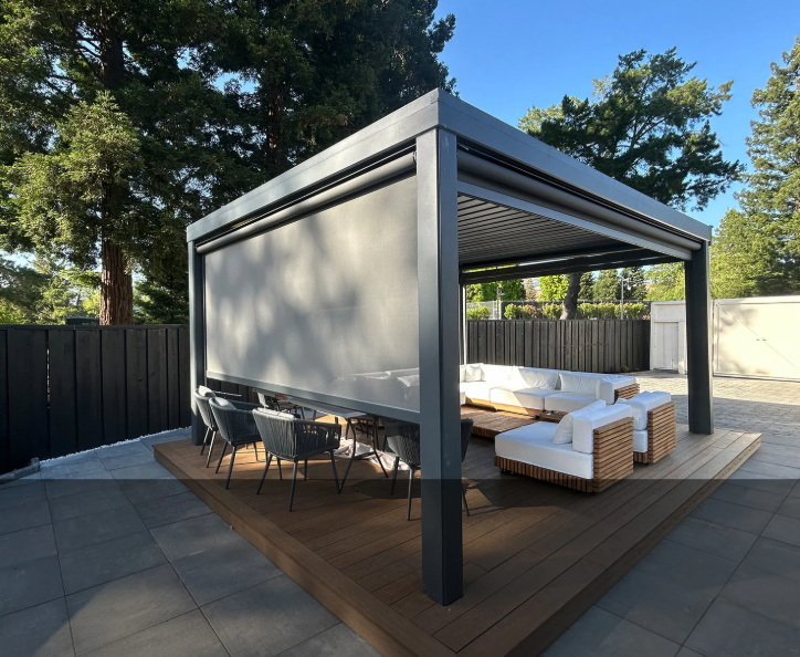 custom aluminum pergola kits_1