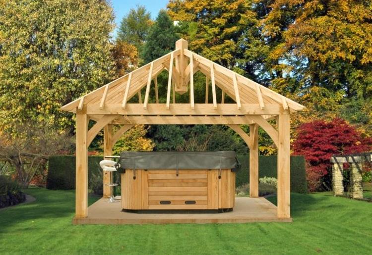 A Small Pavilion & A Latticework Gazebo 1