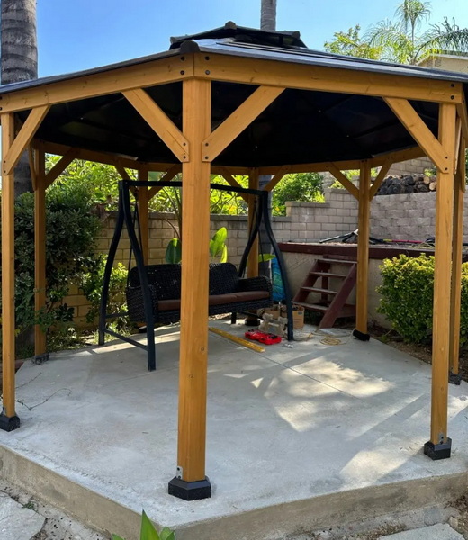Backyard Entertainment Area