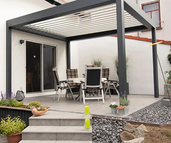 pergola aluminum roof_1