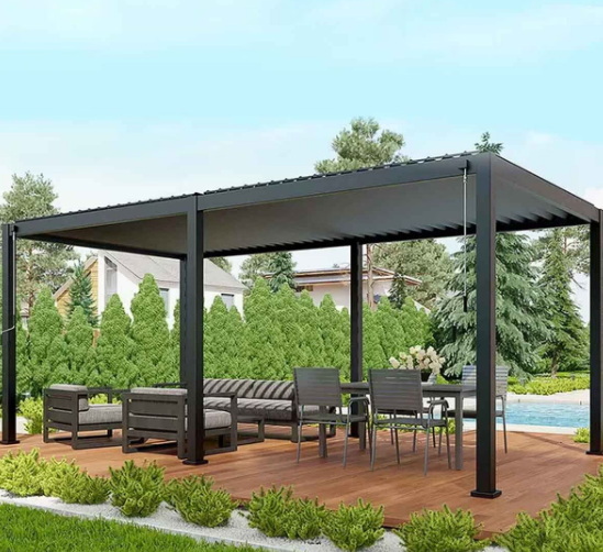 aluminum pergola kits costco_2