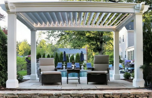 What Are The Benefits of An Aluminum Pergola with Electric Louvers.jpg