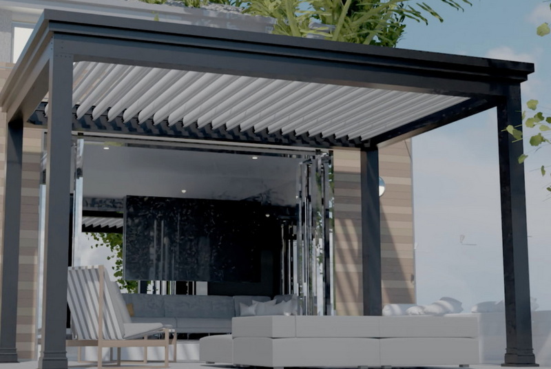 aluminum pergola costco_2