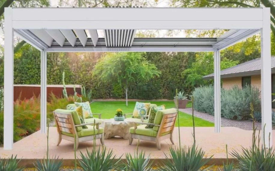 Are Aluminum Pergola Kits with Adjustable Louvers Durable for All Seasons?
