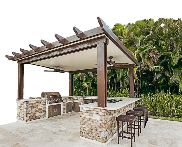 aluminum pergola utah_1