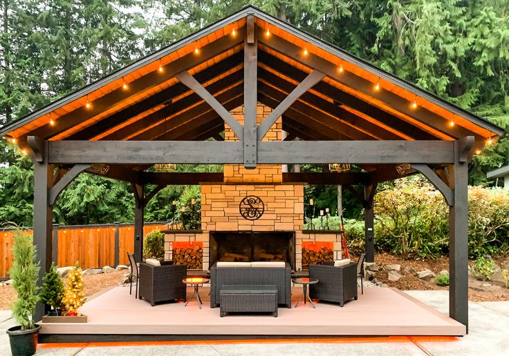 What Is The Difference A Pavilion And A Gazebo?