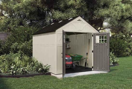 How To Assemble Grainger Outdoor Storage Shed 8x7x10 Sand Suncast?