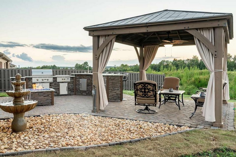 What Materials Are Used in High-Quality Backyard Pavilion Kits?