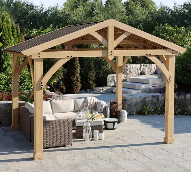 What Accessories Work Best with The Yardistry Backyard Pavilion?