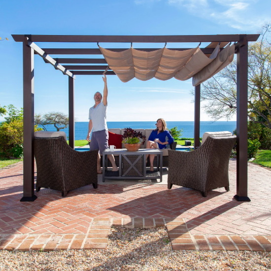 costco aluminum pergola_1