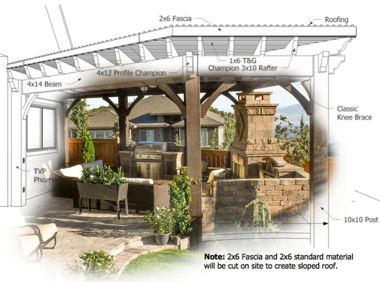 How To Build An Outdoor Pavilion?
