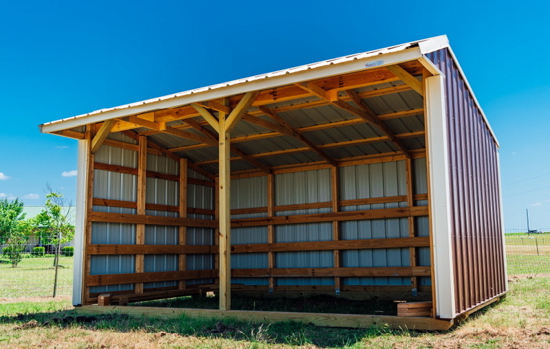 A 3 Sided Outdoor Structure