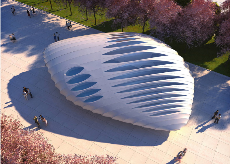 Futuristic Pavilion Design