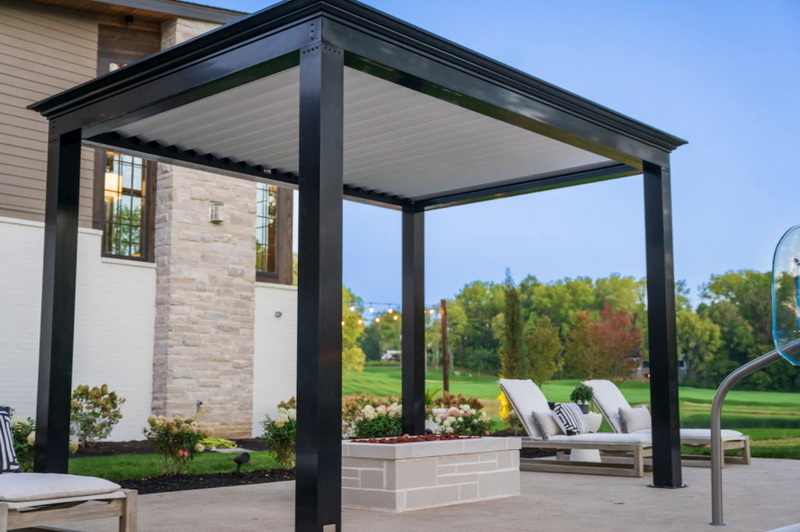 aluminum pergola gazebo_2