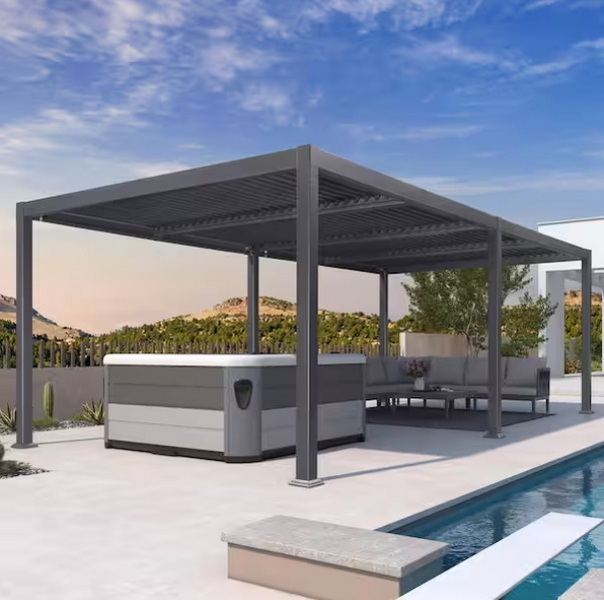 aluminum pergola kits sale_2