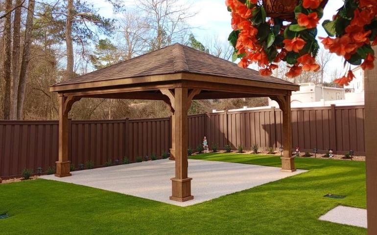 Build Pavilion Backyard 1