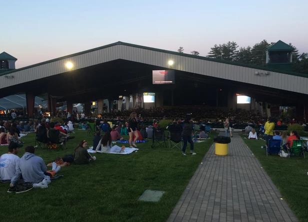 Is Bank of Nh Pavilion Outdoors