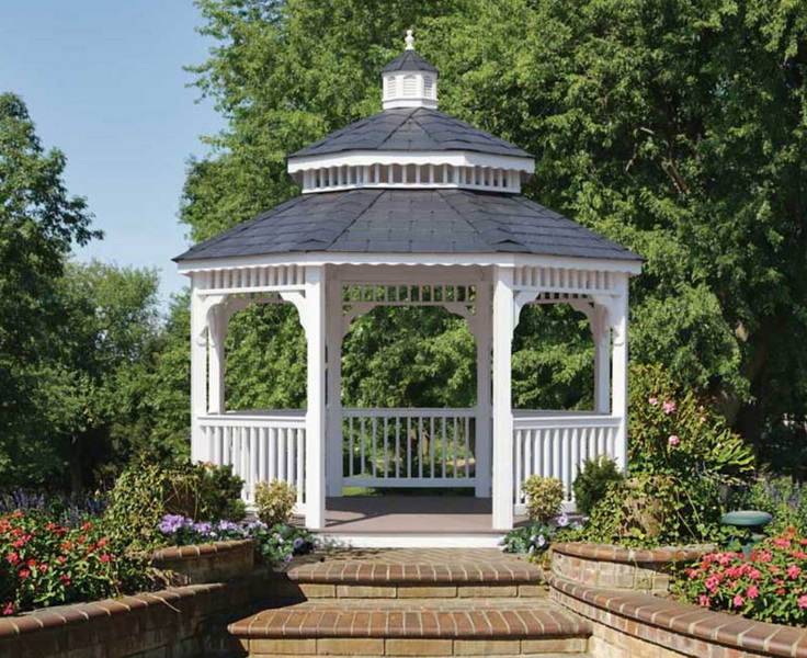 Elegant Round Gazebo Tent