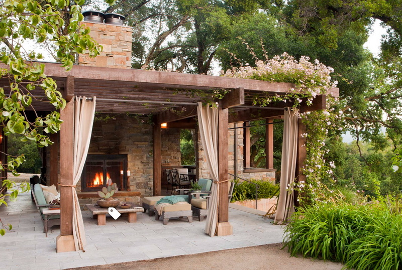 What Features Make A Luxury Backyard Pavilion Stand Out?