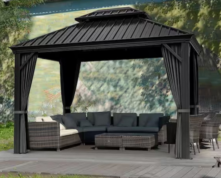 Heavy Duty Aluminum Enclosed Gazebo