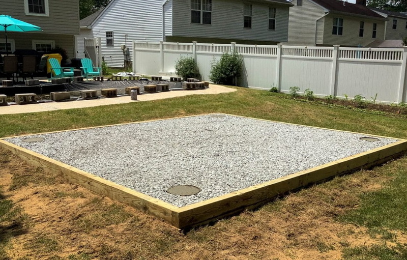 How Do You Anchor A Vinyl Shed on Gravel Or Dirt?