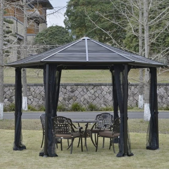 pergola aluminum hexagon_2
