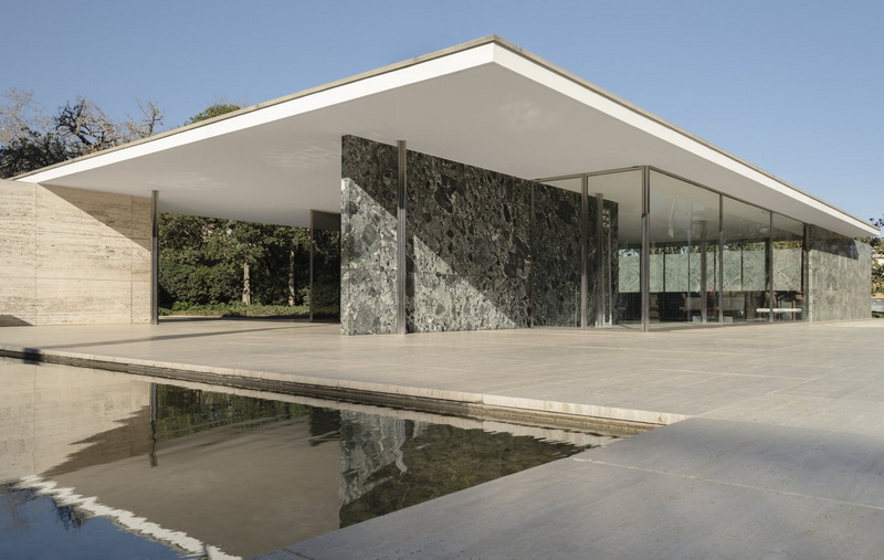 What Are the Structural Elements of the Barcelona Pavilion?
