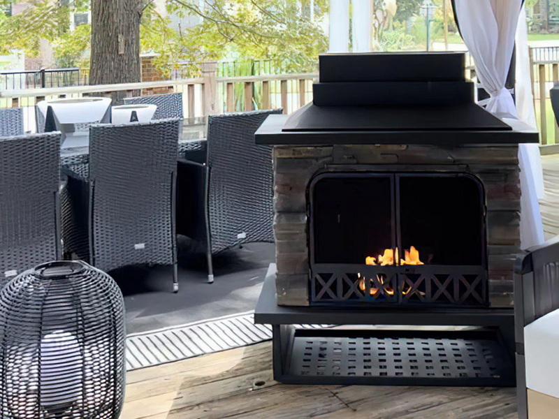 What Are the Advantages of Having a Fireplace in an Enclosed Gazebo?