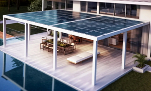 Are Aluminum Pergolas with Solar Panels Durable in Extreme Weather.jpg