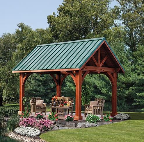 What Materials Are Used in High-Quality Backyard Pavilion Kits
