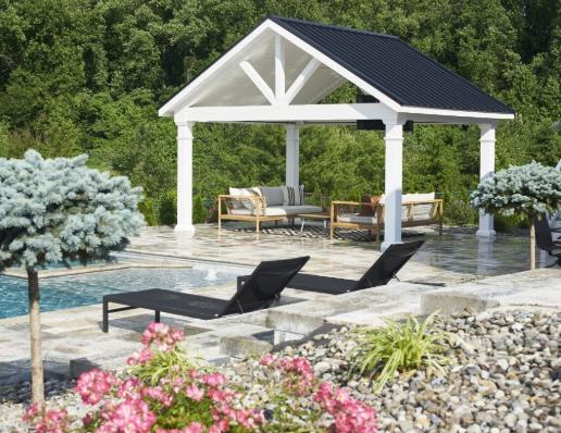 Outdoor Pavilion Roof Options