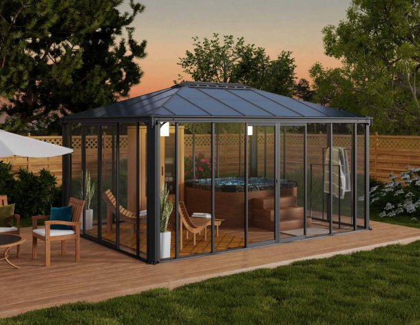 Heavy Duty Enclosed Gazebo