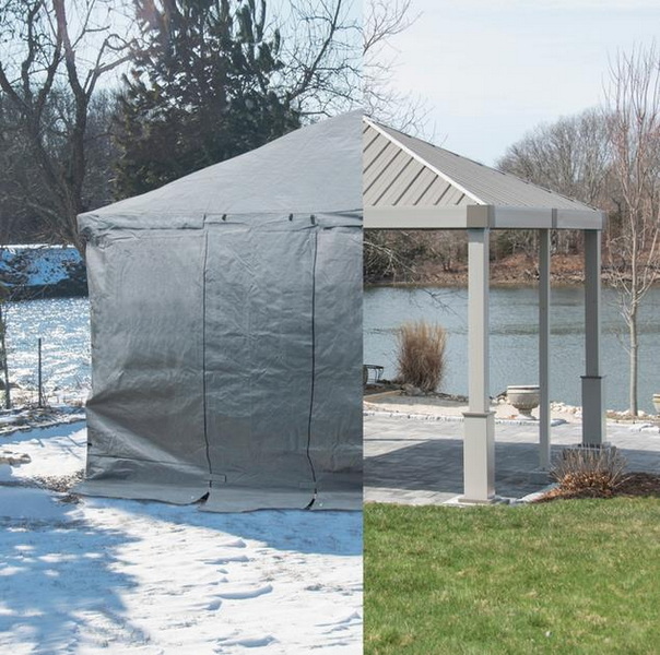 Enclose Gazebo for Winter