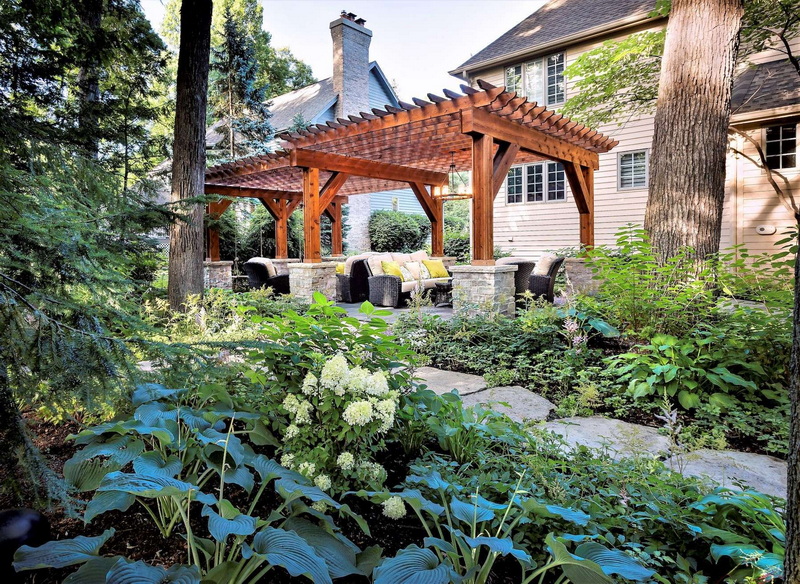 Backyard Pavilion Privacy Ideas